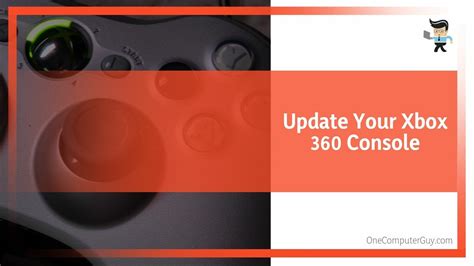 Troubleshoot problems with an update to your Xbox 360 console.